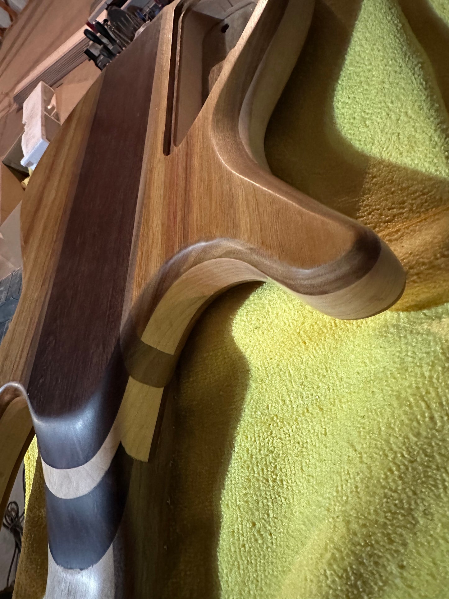Canary & Katalox 4 string bass
