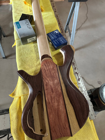Katalox 4 string bass.