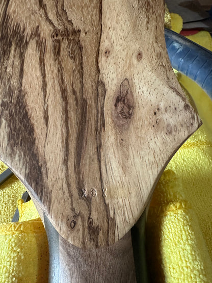 Ziricote 4 string bass.