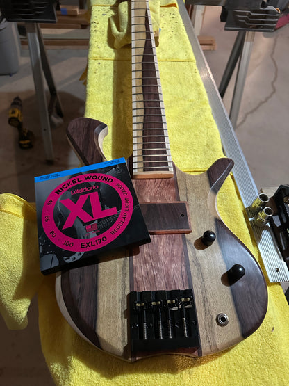 Katalox 4 string bass.